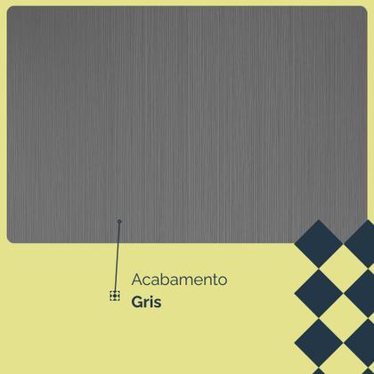 Imagem de Cozinha (Sem Balcão) 6 Portas 2 Portas de Vidro Nala Freijo/Gris - SSX Multicoisas