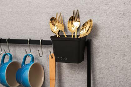 Imagem de Cozinha Suspensa Modular Autossustentável Escorredor 20 Peças