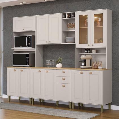 Imagem de Cozinha Tunísia Completa 263cm com 12 Portas e 2 Gavetas