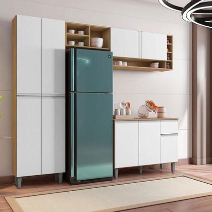 Imagem de Cozinha Vanessa Amêndoa Branco - Ajl