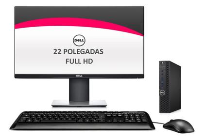 Imagem de Cpu Dell 3070 Mini I5 9ger 8gb 240ssd Monitor 22 Suporte