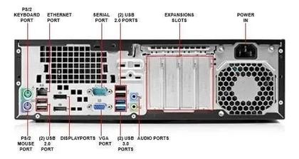 Imagem de Cpu Hp Intel Core I7 4770 8gb 240ssd Monitor 22pol Win11 8 Gb 240 Gb Intel Hd Grafics