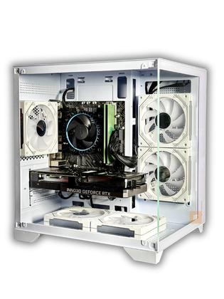 Imagem de Cpu Pc Gamer Aquario Branco Intel I5 12400 16gb Ssd 1tb Rtx4060 8gb