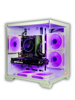Imagem de Cpu Pc Gamer Aquario Branco Intel I5 12400 16gb Ssd 1tb Rtx4060 8gb
