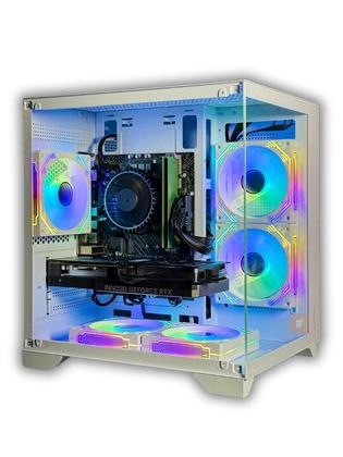 Imagem de Cpu Pc Gamer Aquario Branco Intel I5 12400 16gb Ssd 1tb Rtx4060 8gb