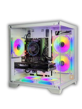 Imagem de Cpu Pc Gamer Aquario Branco Intel I5 12400 16gb Ssd 1tb Rtx4060 8gb
