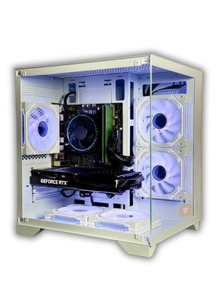 Imagem de Cpu Pc Gamer Aquario Branco Intel I5 12400 16gb Ssd 1tb Rtx4060 8gb