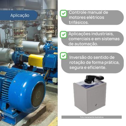 Imagem de CR-830 AL/ Reversora c/ 1 Momentâneo de 30A MarGirius