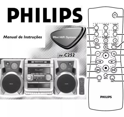 Imagem de Cr Som Philips 2425 Az2025 Mc118 Mc-118 Mc-118/21 Fw380c Fw860p Fw850c As800c As680c Fw356c Fw339c