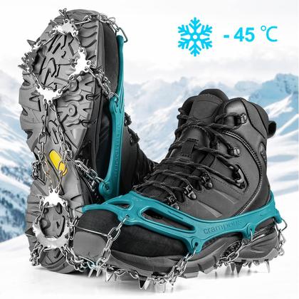 Imagem de Crampons Cimkiz com 19 Pontas de Aço Inoxidável Antiderrapantes