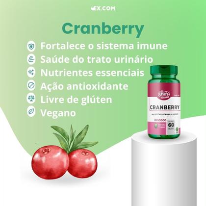 Imagem de Cranberry com Selênio Vitamina A e Zinco 120 Cáps Unilife