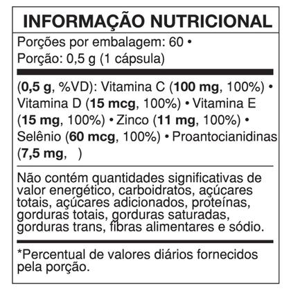 Imagem de Cranberry com Vitaminas e Minerais - 60 Cápsulas