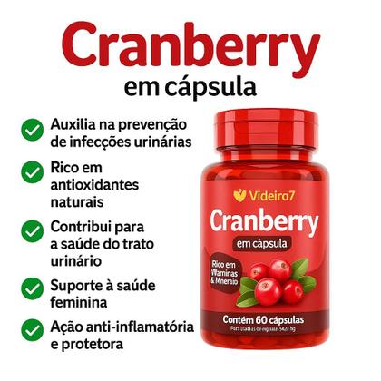 Imagem de Cranberry com Vitaminas e Minerais - 60 Cápsulas