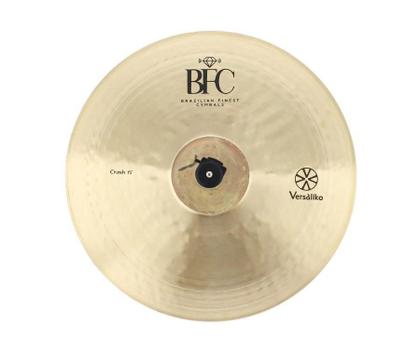Imagem de Crash BFC Brazilian Finest Cymbals Versaliko 15 Brilliant VKC15 em Bronze B20 Made in Brazil