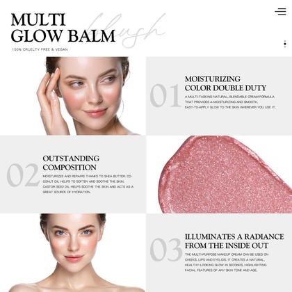 Imagem de Cream Blush Bayfree Multi Glow Balm Maquiagem facial 18 ml