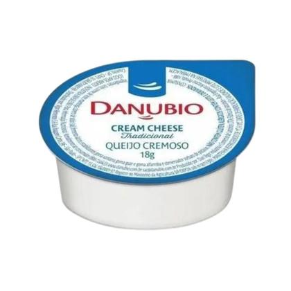 Imagem de Cream Cheese Tradicional Danubio Em Sachê Blister De 18g Caixa Com 144 Unidades Para Hotel E Pousada