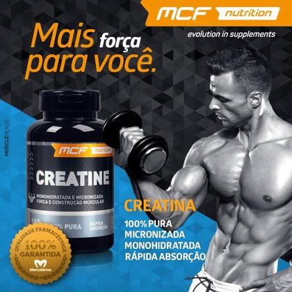 Imagem de Creatina 100% pura 360 cápsulas mcf nutrition hipertrofia e força muscular