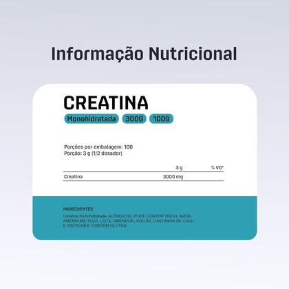 Imagem de Creatina 100% pura monohidratada (300g) dux nutrition