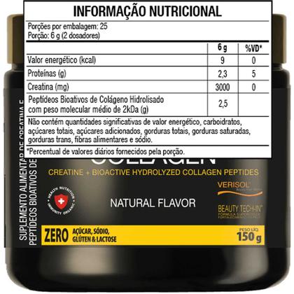Imagem de Creatina Beauty Creatine Colageno 150g Belissima Sem Sabor