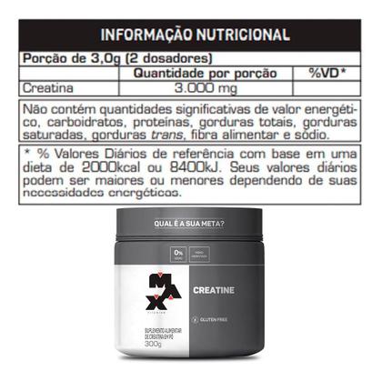 Imagem de Creatina Max Titanium Pó 300g Suplemento Alimentar