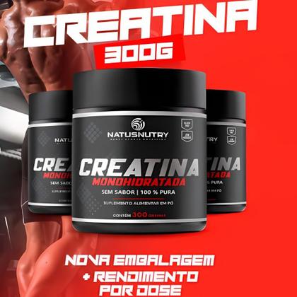 Imagem de Creatina monohidratada 100% pura 300 gramas natus nutry