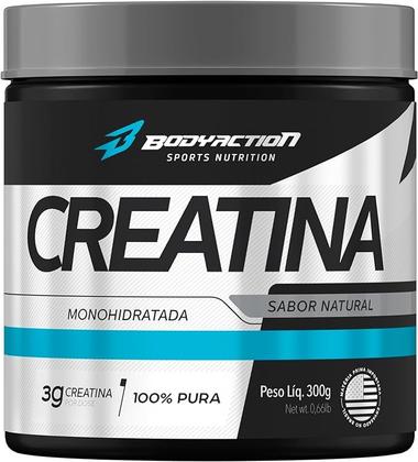 Imagem de Creatina Monohidratada 100% Pura (300g) Bodyaction