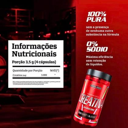 Imagem de Creatina Monohidratada 100% Pura Integralmedica 120 Cápsulas
