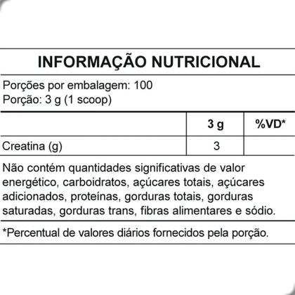 Imagem de Creatina Monohidratada 100% Pura Micronizada 300g Herbamed