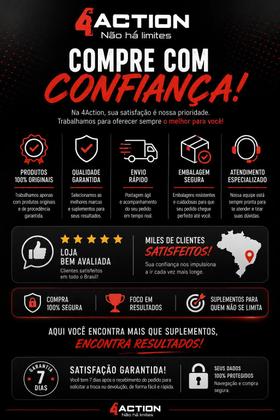 Imagem de Creatina Monohidratada 300g 4Action 100 Pura Whey 100 Pure Integralmédica Sachê 30g