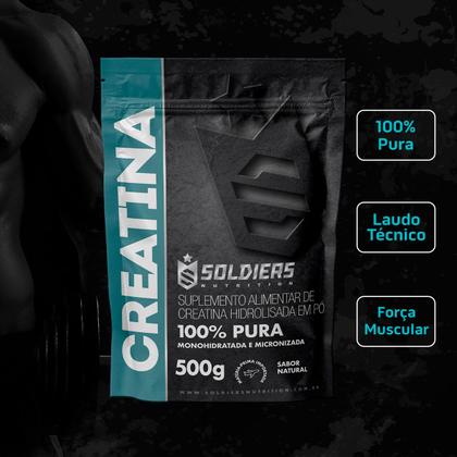 Creatina Soldiers Nutrition 500g