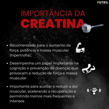 Imagem de Creatina Monohidratada Creatine Turbo Black Skull Energia Força Ganho de Massa Muscular
