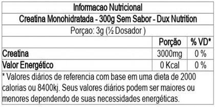 Imagem de Creatina Monohidratada Dux 300g