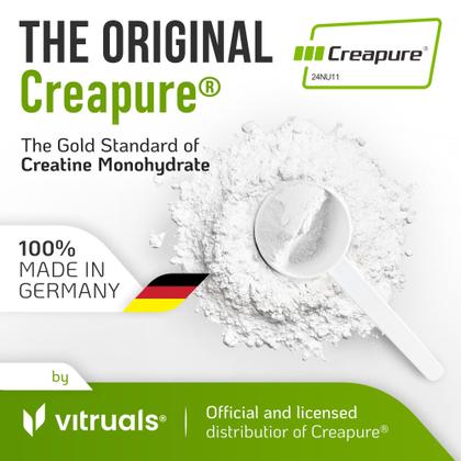 Imagem de Creatina monohidratada em pó VITRUALS Creapure 300g