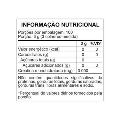 Imagem de Creatina Monohidratada Musculação Sabor Neutro Sanavita 300G