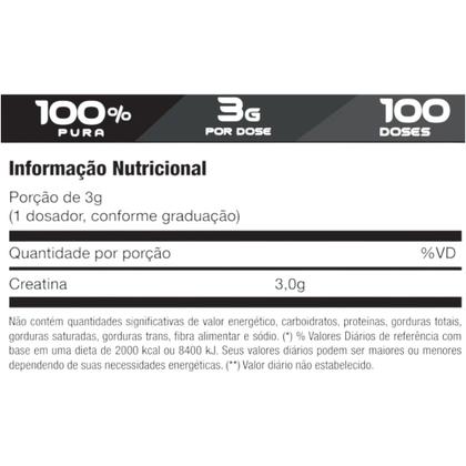 Imagem de Creatina Monohidratada Pura em Pó Xpro Nutrition 300g Sem Sabor