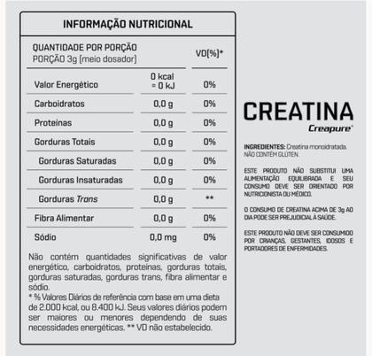 Imagem de Creatina Monoidratada em pó (100% Creapure) DUX Nutrition 300g