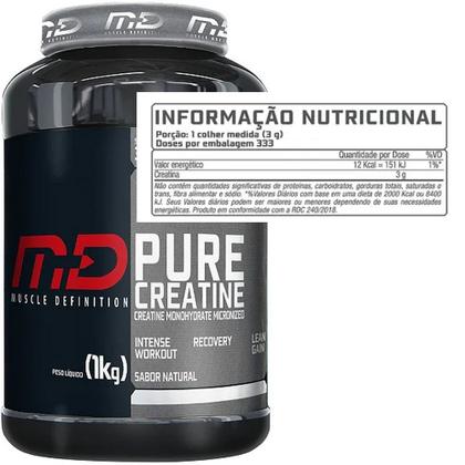 Imagem de Creatina Pura - Monohidratada e Micronizada - (1kg) - Muscle Definition