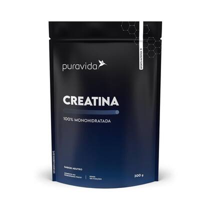 Imagem de Creatina Puravida 100% Monohidratada Sabor Neutro 300g