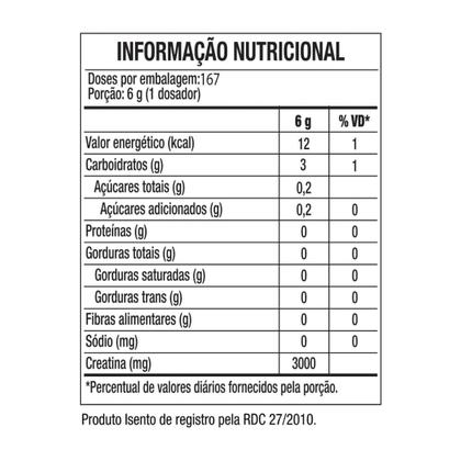 Imagem de Creatina Turbo Monohidratada Refil 1kg Black Skull