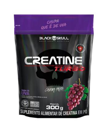 Imagem de Creatina Turbo Sachê com 300g - Black Skull