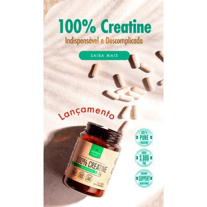 Imagem de Creatine Monohidratada 100 Creatina Pura 120 cápsulas Nutrify