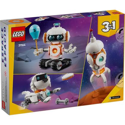 Imagem de Creator 3 em 1 lego robô espacial 281 peças 4111131164