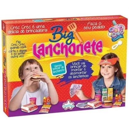 Imagem de Crec Crec Big Lanchonete Brinquedo Lúdico Comidinha Lanches