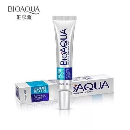 Imagem de Creme Acne Cream Bioaqua Pure Skin para pele oleosa de 30g