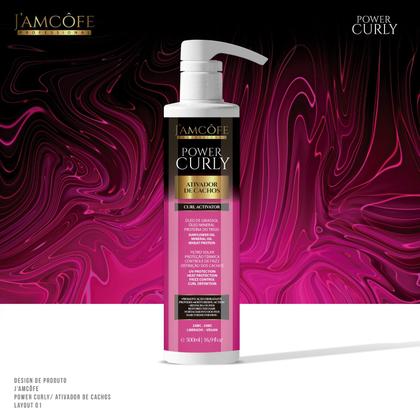 Imagem de Creme Ativador E Modelador De Cachos Vegano Jamcofe 500ml