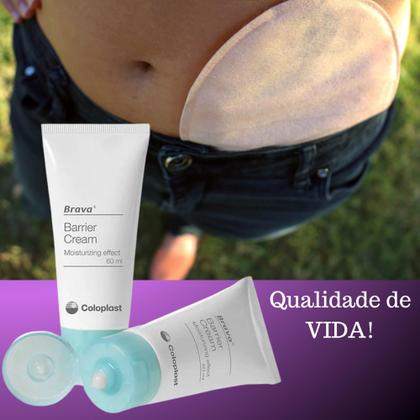 Imagem de Creme Barreira Brava 60g Coloplast - Hidratante Protetor de Pele Periestoma (01 Unidade)