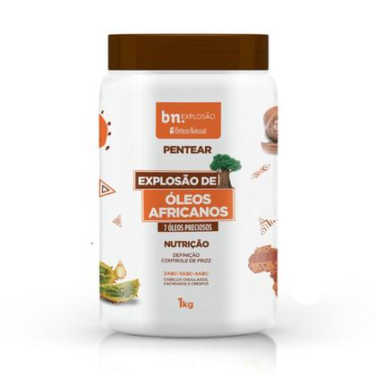 Imagem de Creme beleza natural 1kg explosao oleo africano 7 em 1