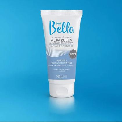 Imagem de Creme Calmante Alfazulen Facial e Corporal Depil Bella 50 g