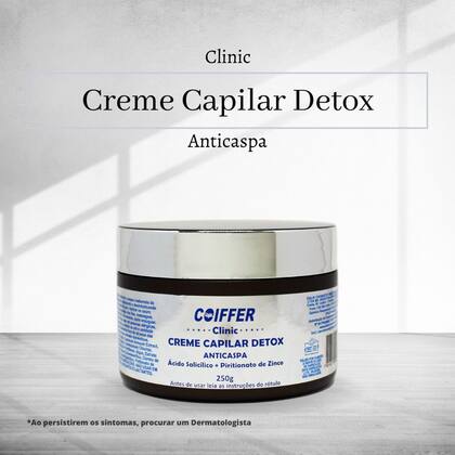Imagem de Creme Capilar Detox Anticaspa Coiffer 250g