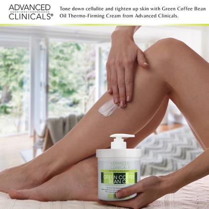Imagem de Creme Corporal Advanced Clinicals Green Coffee Bean - 480ml